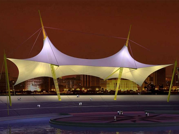 商業(yè)廣場(chǎng)膜結(jié)構(gòu)